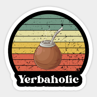 Yerbaholic Sticker